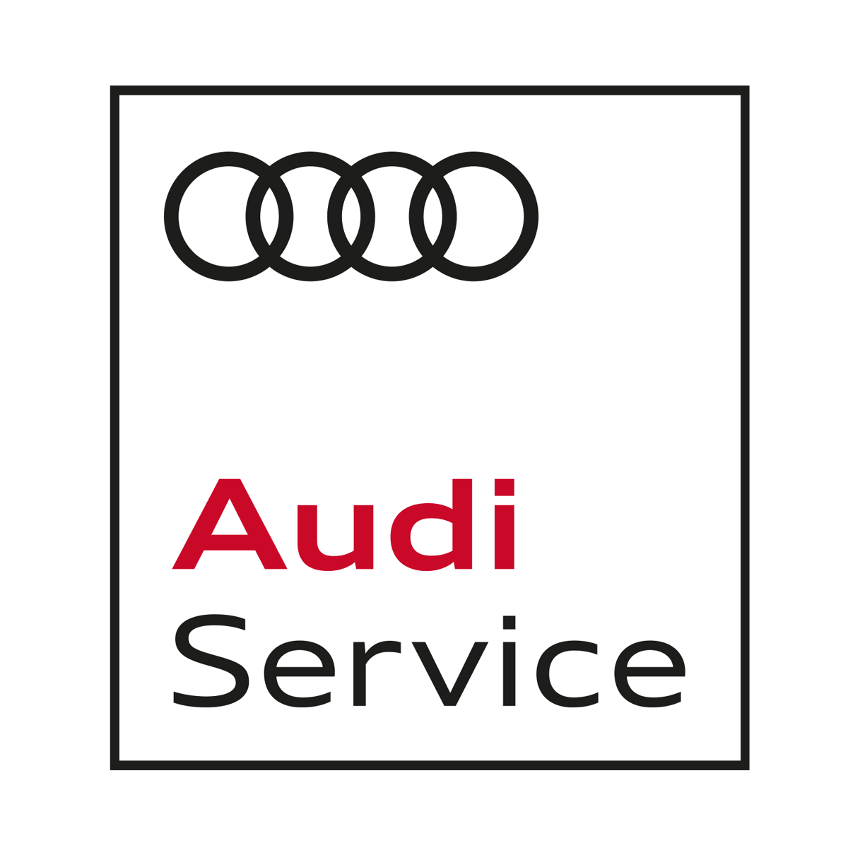Markenlogo Audi Service
